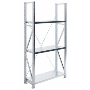 Стеллаж MS U 200/100×40/3 (Нагрузка на полку 300)