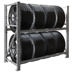 Стеллаж MS Pro 1200/1353×606 стационарный для хранения 8 шин *