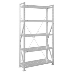 Стеллаж MS U 2000x1000x400/5 перфорированные полки