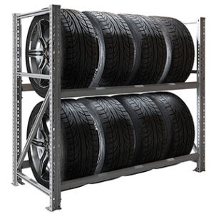 Стеллаж MS Pro 1200/1353x606 стационарный для хранения 8 шин *